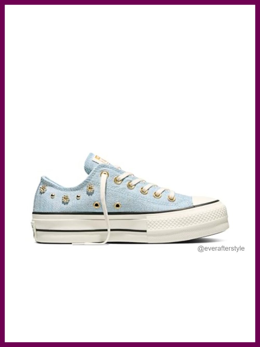 Converse Chuck Taylor All Star Lift Platform Heathered Canvas Low Top Sneaker
